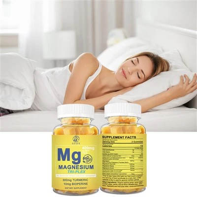 Magnesium Glycinate Gummies Rau Pw tsaug zog